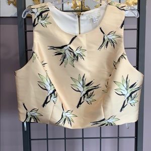 (NWOT) FOREVER21 WOVEN CROP TOP💖